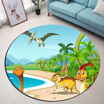 Tur Bodenmatten Dinosaurier Fussmatte Kinderzimmer Fussmatte