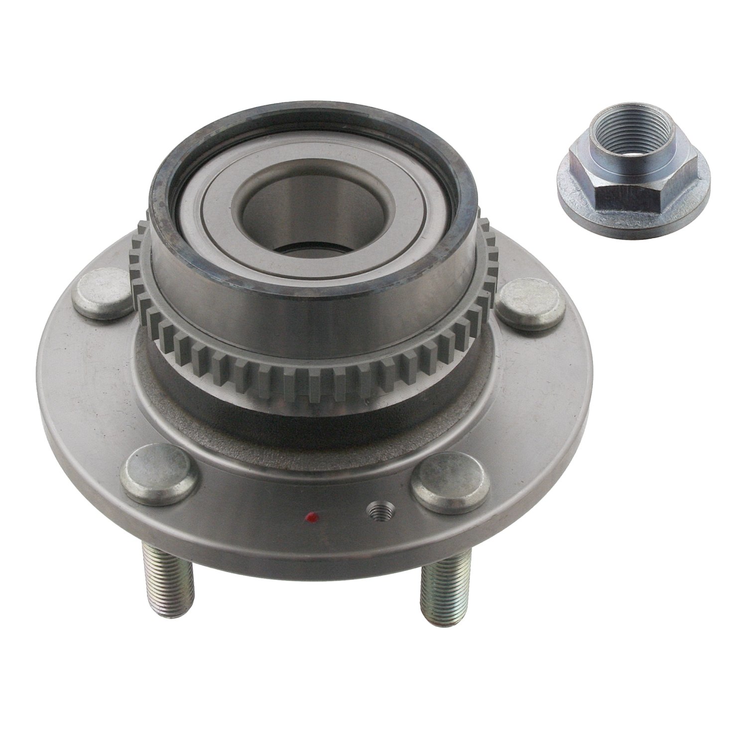 febi bilstein 31829 Wheel Bearing Kit with wheel hub, ABS sensor ring