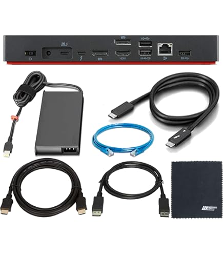 Amazon.com: ZoomSpeed Bundle for Lenovo Universal Thunder Bolt 4