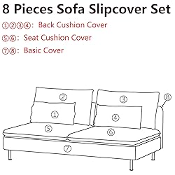 Custom Made Soderhamn Couch Velvet Replacement
