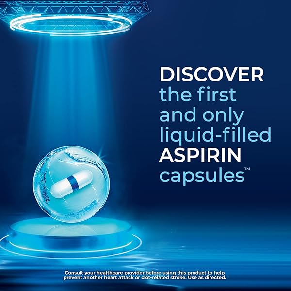 VAZALORE® ASPIRIN 325MG FOR ADULTS | FAST PAIN RELIEF & FEVER REDUCER | IMMEDIATE RELEASE LIQUID-FILLED CAPSULES TO HELP PROTECT STOMACH | 30 COUNT