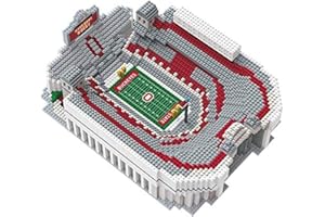 FOCO NCAA Unisex NCAA College 3D BRXLZ Puzzle Team Football Stadium