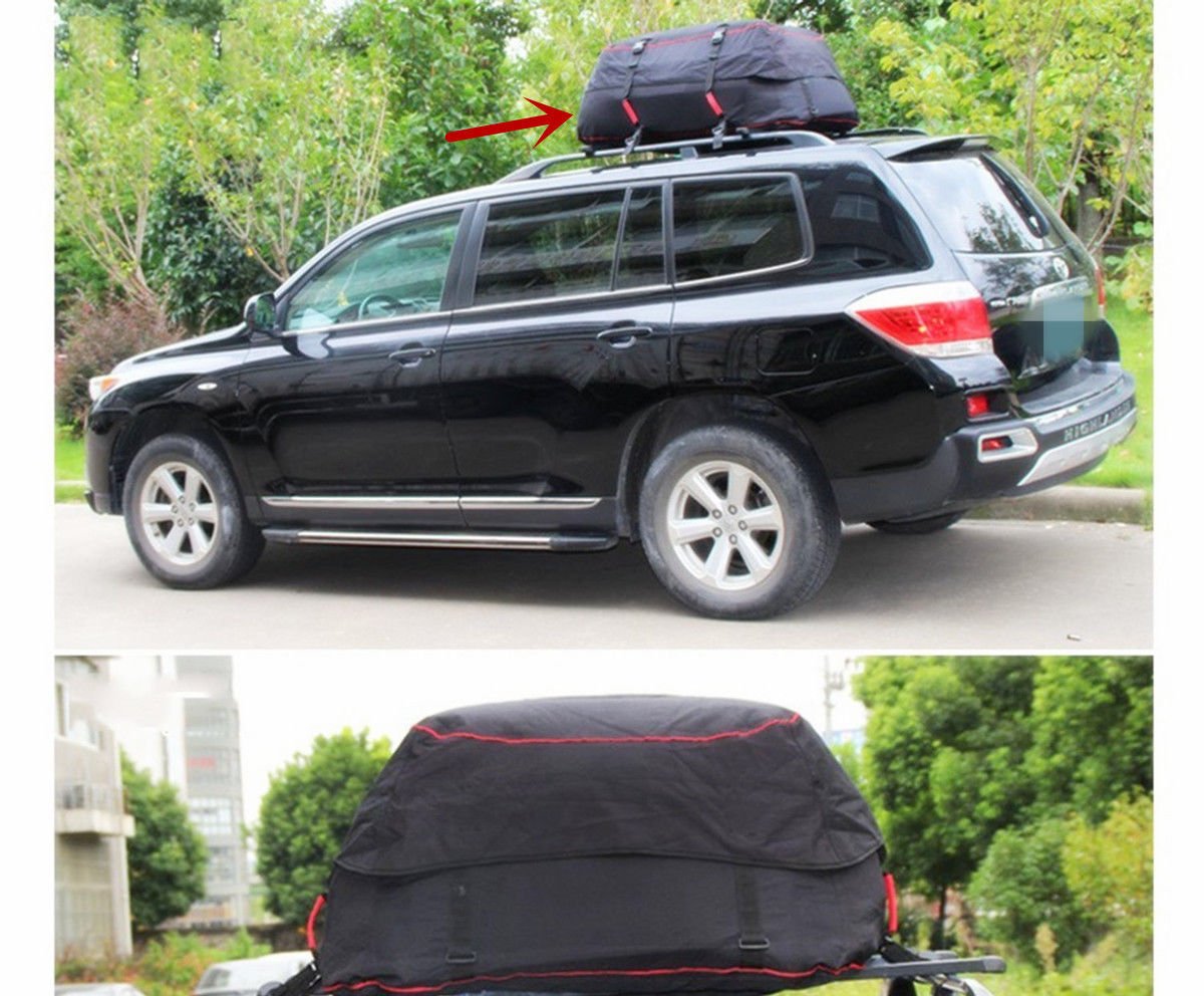 全品送料0円 B074pjnym8 Suv屋根上部cargoラック防水荷物旅行バッグキャリアラック新しい 車van カーキャリアルーフボックス Amaddante It
