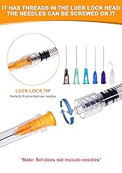 1mL Luer Lock Syringes without Needle