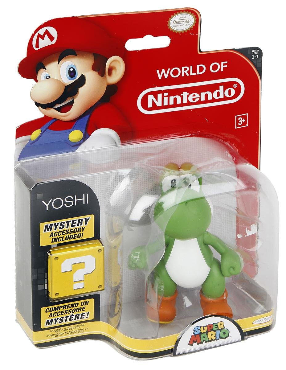 Nintendo 4-inch Figures Yoshi with Egg Accessory