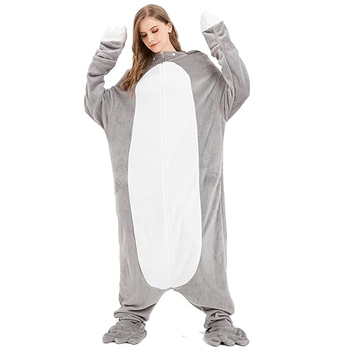 Olivia Rocco Animal Oversized Wearable Blanket Hooded Fleece Hoodie Blankets with Sleeves Soft Warm Extra Long Plush Winter Sweatshirt Loungewear One Size, Koala