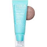 TULA Skin Care Face Filter Blurring and Moisturizing Primer - Evens the Appearance of Skin Tone & Redness, Hydrates & Improves Makeup Wear