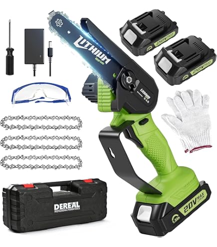 Amazon.com : Cordless 12 Inch Chainsaw Brushless for 20V Batteries