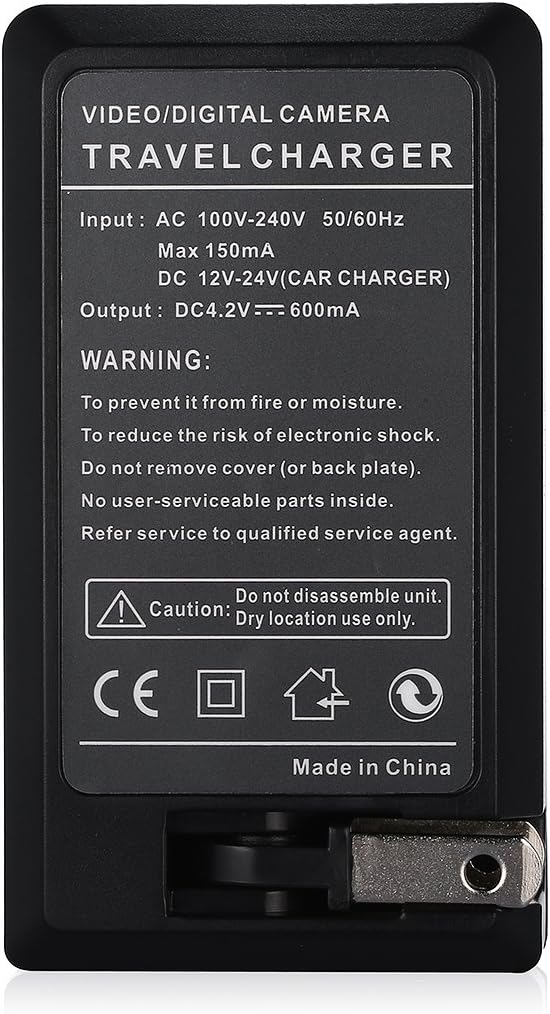 Powerextra 2 x NP-40 Battery and Charger Compatible with Casio NP-40, Casio Exilim EX-Z600, EX-Z750, EX-Z1000, EX-Z1050, EX-Z1080, EX-Z1200, Kodak AZ421(Free Car Charger Available)