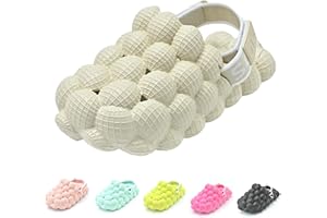 meexzoom Bubble Slides for Kids Sandals|Golf Ball Slides|Kid Spa Slippers|Kids Bubble Slides|Clogs Girls|Shower Shoes Boys|Soft EVA Anti-Slip For Indoor and Outdoor