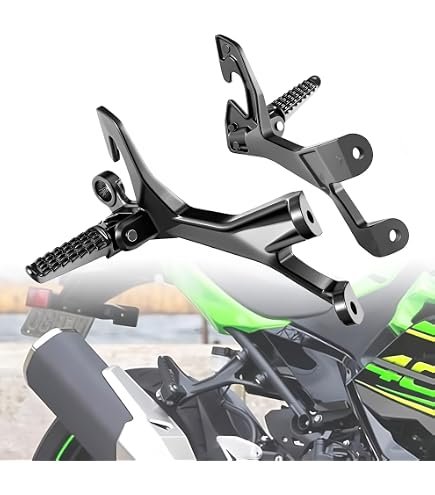 Amazon.com: Right + Left Footpeg Bracket For Kawasaki Ninja ZX-6R