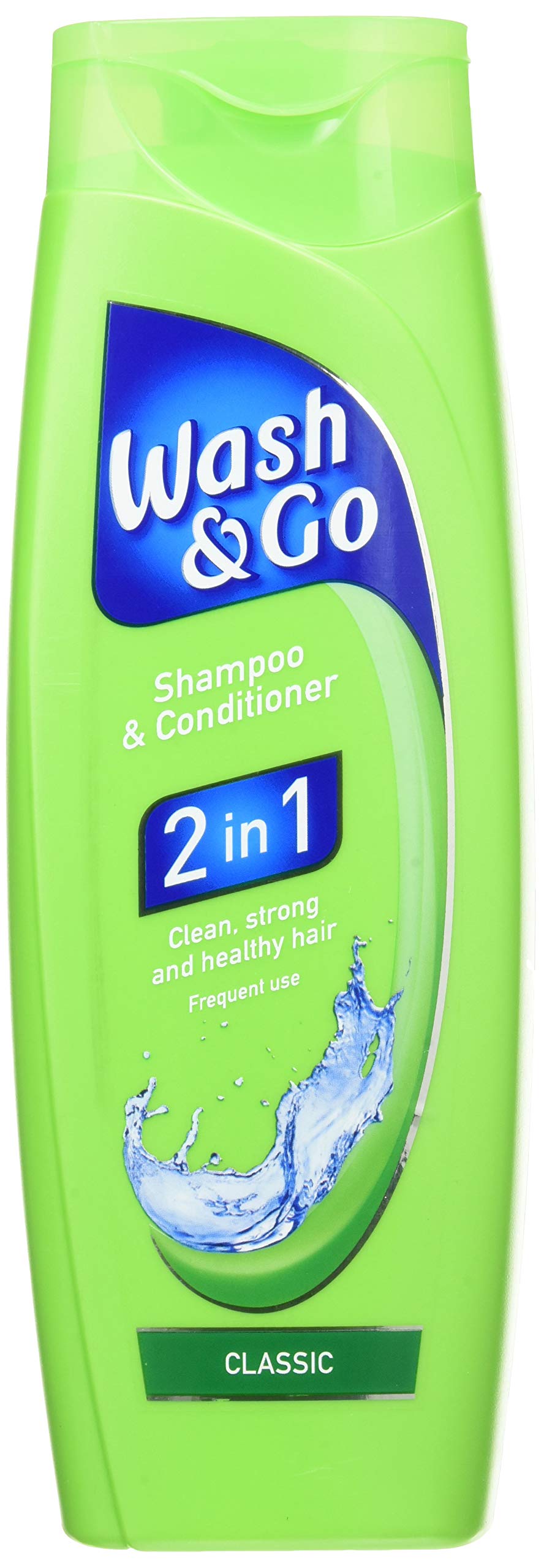 Wash & Go - Classic 2 in 1 Shampoo & Conditioner - 400ml