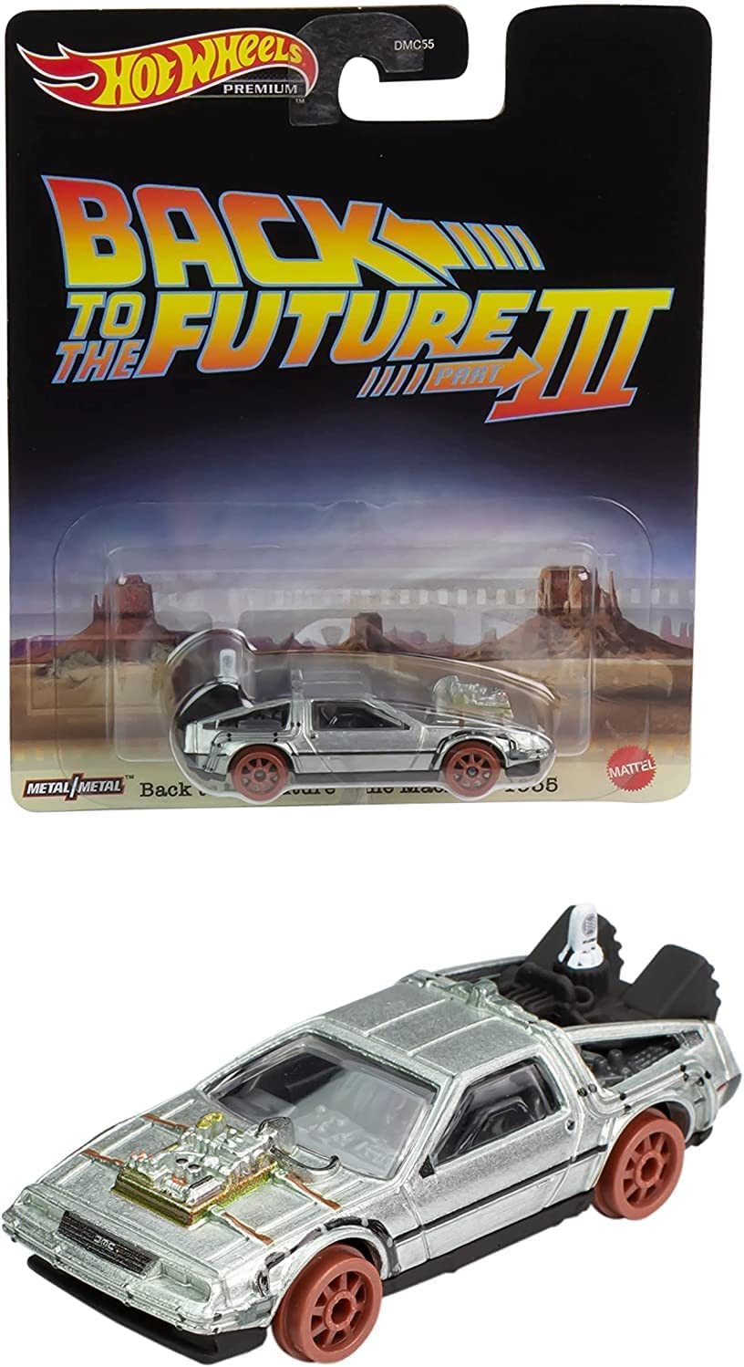 Hot Wheels Back To The Future Time Machine 1955 (Rail Road Version)