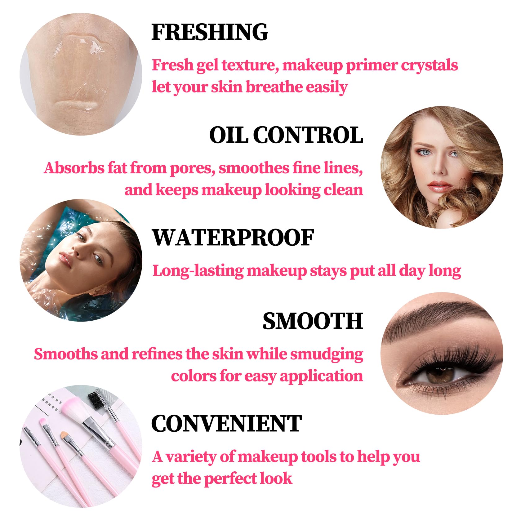 All in One Makeup Kit for Women,Makeup Gift Set Includes Eyeshadow Palette,Blush,Loose Powder,BB Cream,Primer,Eyebrow Pen and Tencils,Mascara,Eyeliner,Lipstick,Lip Oil,Makeup Sponge Brush and Bag,14P