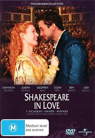 Amazon Com Shakespeare In Love John Madden S Non Usa Format Pal Region 4 Import Australia Judi Dench Ben Affleck Gwyneth Paltrow Geoffrey Rush Joseph Fiennes John Madden Movies Tv