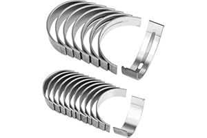 HIO-YAUTOM Main & Rod Bearing Set Compatible with 2006-2016 Hyundai Kia 3.3L 3.5L 3.8L V6 Sonata Santa Fe Azera Genesis Coupe