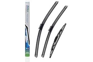 ATTKE 3 Wiper Blades 26" + 14" Front Wiper + 10" Rear Wiper Blades for Chevrolet Trax 2013-2021/Buick Encore 2013-2021/Opel Mokka 2012-2020/OE Original Quality (Pack of 3)