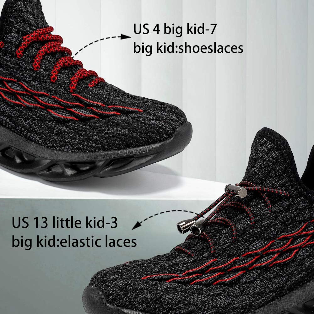 VITUOFLY Boys Sneakers Kids Running Shoes Girls Mesh Fitness Shoe Indoor Training Sneaker Lightweight Outdoor Sports Athletic Tennis Shoes for Little Kid/Big Kid: Shoes