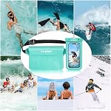 ivoler Waterproof Pouch Bag Phone Case Green view 9