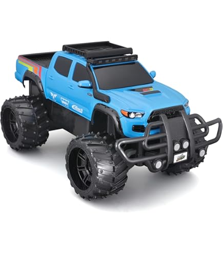 Amazon.com: NKOK Realtree Toyota Tacoma RC Monster Truck : Toys