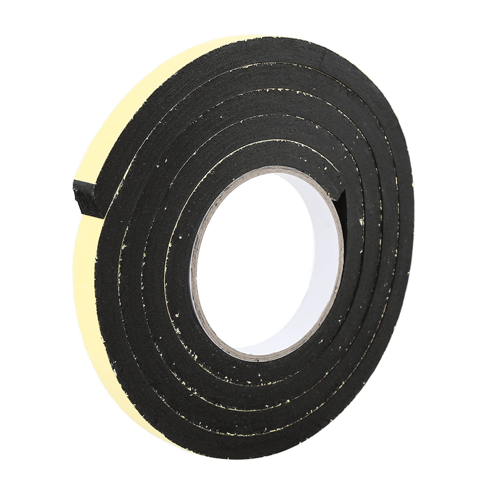 X AUTOHAUX Weather Stripping Tape Foam Insulation 6.6ft x 3/5 inch x 2/5 inch
