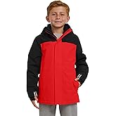 Lands' End Boys' Squall Waterproof Fleece Lined Insulated Jacket