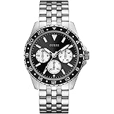 Guess Men's Analog Watch with Stainless Steel Strap