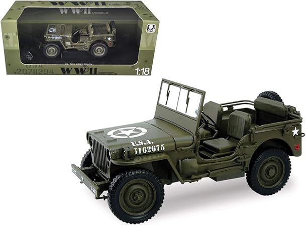 Amazon 1 4 Ton Army Truck Welly ジープ ミニカー ダイキャストカー おもちゃ
