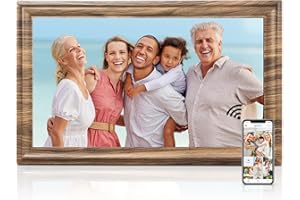 16 Inch Large Digital Picture Frame, Canupdog Digital Photo Frame with 32GB Storage Wall Mountable, Auto-Rotate, Motion Sensor Share Photo Video via App