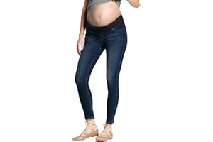 Hybrid & Company Ultimate Comfort Women's Maternity Slim Fit Stretch Jeans