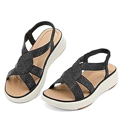 UBFEN Womens Platform Sandals Comfortable