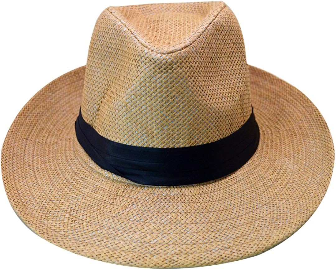 LA HAUTE Sombrero de verano para hombre y mujer plegable de paja