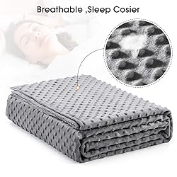 Acdyion Weighted Blankets Removable Duvet Cover for