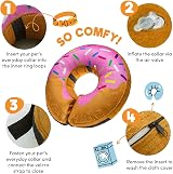 BENCMATE Protective Inflatable E-Collar for Dogs Cats Large view 3
