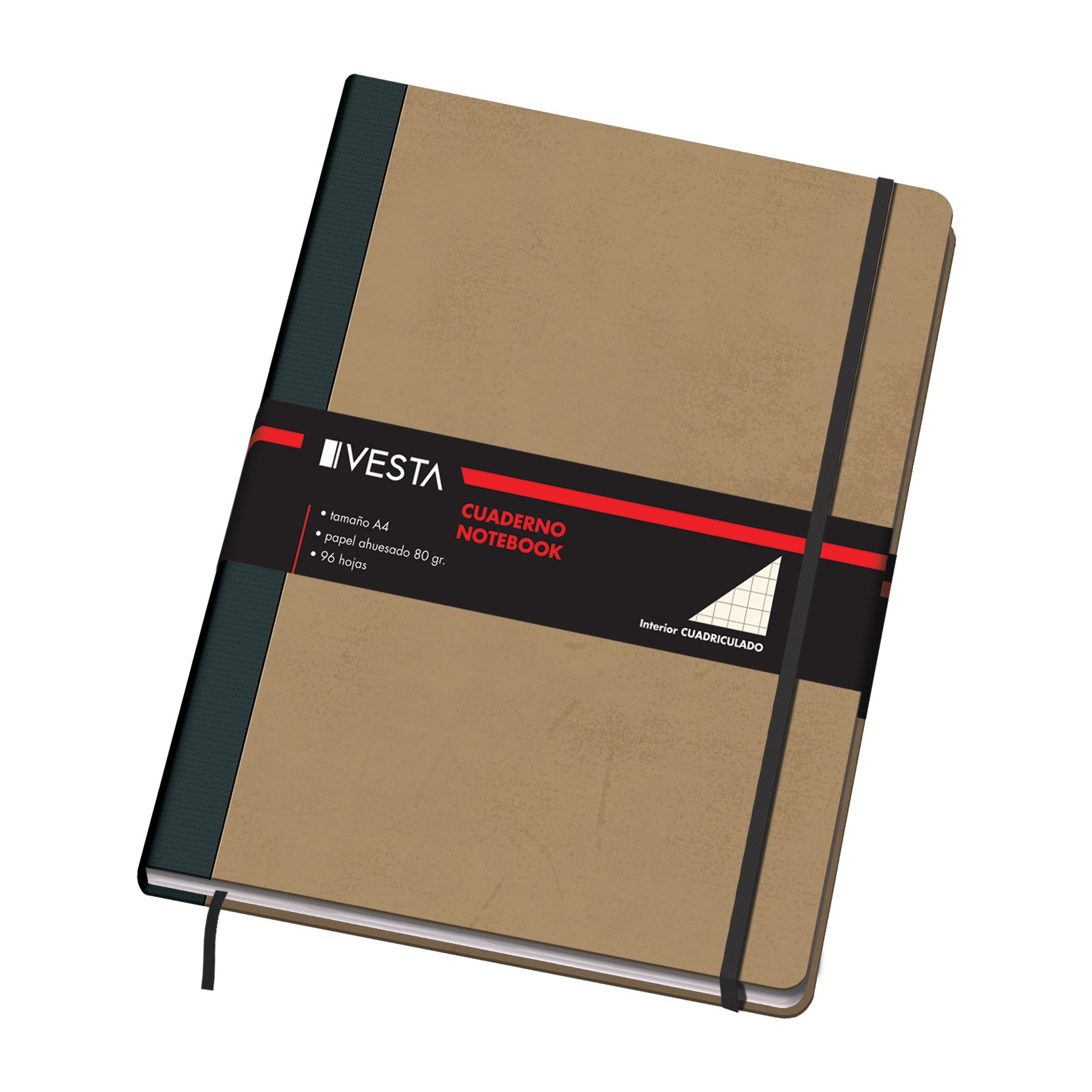 dohe Vesta Nature – Notebook Squared, A4