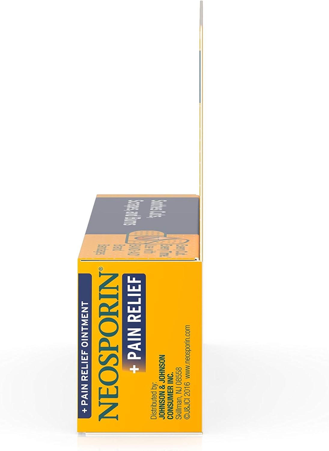 Neosporin + Maximum-Strength Pain Relief Dual Action Antibiotic Ointment with Bacitracin Zinc, 1 oz: Health & Personal Care