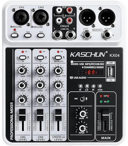 Amazon.com: Gemini GM-16DSP Compact 12 Channel Mixer w/Bluetooth
