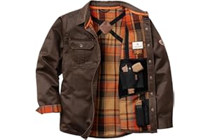 Legendary Whitetails mens Conceal and Carry Journeyman Shirt Jacket