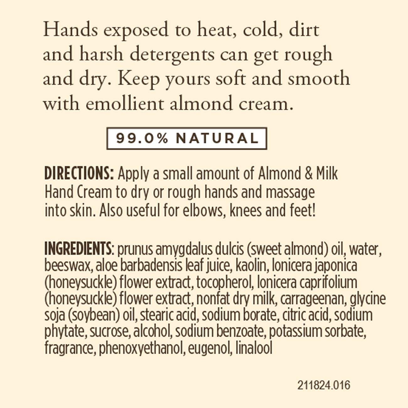 Galleon Burt's Bees Almond & Milk Hand Cream 2 Ounce Jar (Pack Of 2)