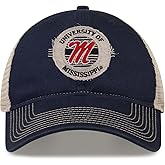The Game NCAA Licensed University of Mississippi Trucker Mesh Hat, Ole Miss Rebels Game Day Hat