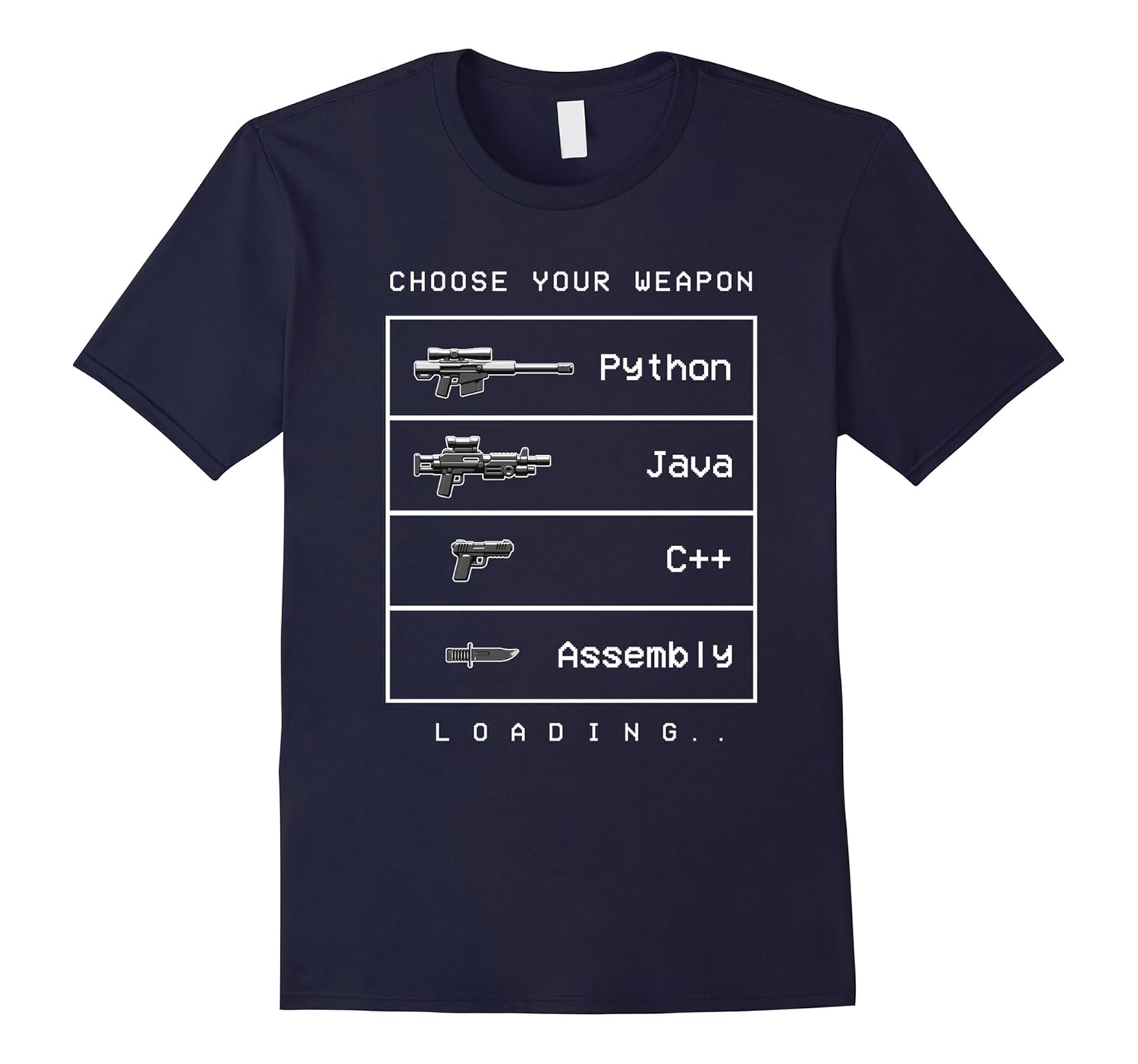 Python Java C++ Programming Funny t-shirt for Programmers-Rose