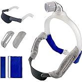 2 Pack CPAP Headgear with Arms and Covers – Adjustable Replacement Dream-wear Headgear Strap for Respironics Dream-Wear Nasal and Silicone Pillow CPAP/BiPAP Masks Supplies - Standard
