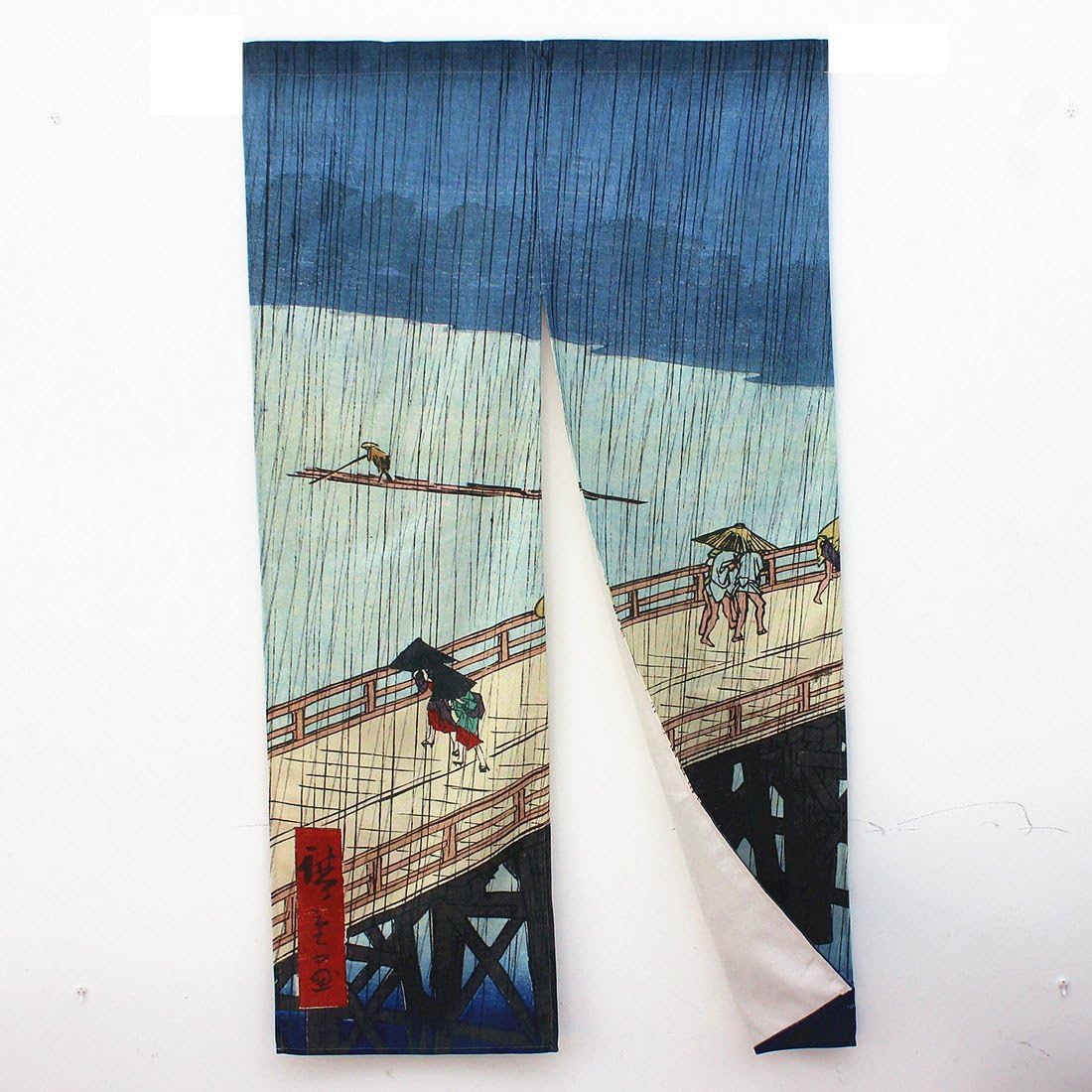 MYRUBridge Style Noren Japanese Curtain Doorway(59" x 33.45")