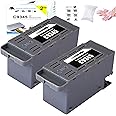 LiTuhorse Remanufactured C9345 Ink Maintenance Box C12C934591 for EcoTank ET 16600 Sublimation Printer and for Workforce Pro WF-7840 WF-7820 ET-8550 ET-8500 ET-16650 ET-5850 EC-C7000 ST-C8000 2 Pack