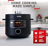 Tefal Turbo Cuisine Electric Pressure Cooker 10-in-1 4.8L 1000W Black view 2
