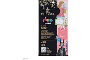 Happy Planner Disney Sticker Set for Planners, Calendars, and Journals, Easy-Peel Stickers, Scrapbook Accessories, Disney’s S