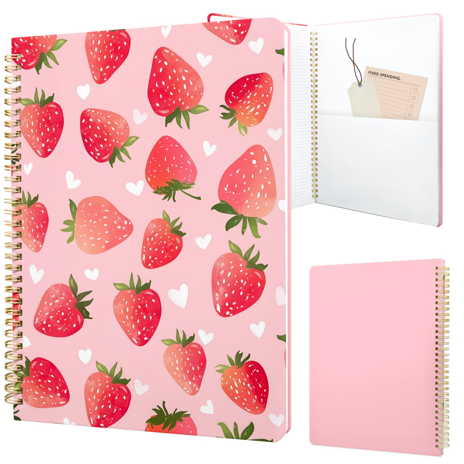 Stanoha Cute Spiral Notebook journal A4 Aesthetic