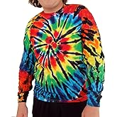 Rockin' Cactus Men's Longsleeve Tie Dye Shirt