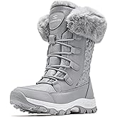HOBIBEAR Girls Winter Snow Boots
