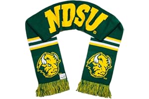 TRADITION SCARVES NDSU Bison Scarf - North Dakota State Classic Green Knitted